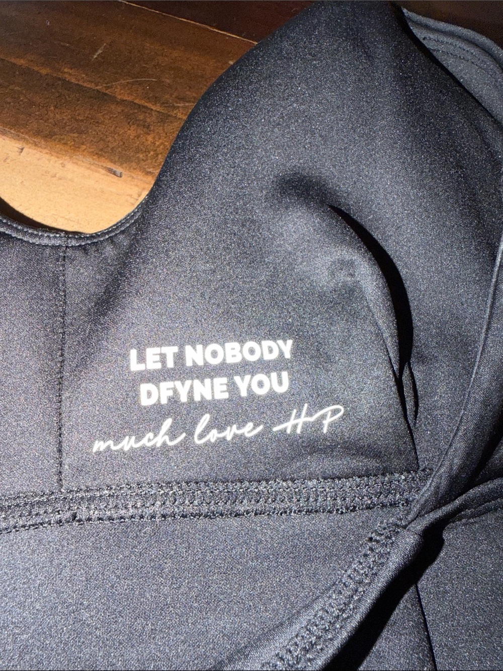 DFYNE Black Halter Crop Tank - Picture 4 of 5